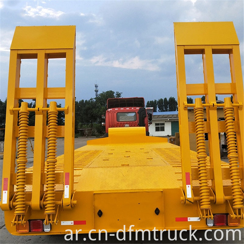 3 Axles Lowbed Semi Trailer5 Jpg